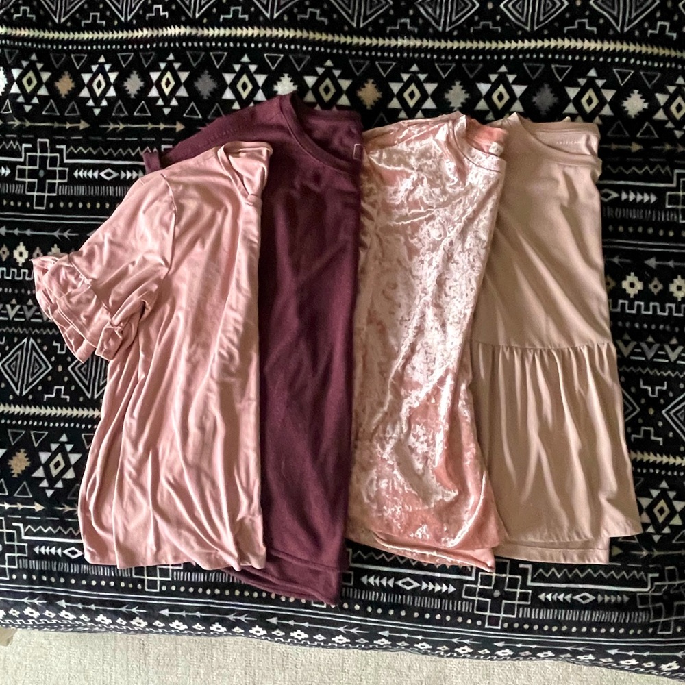 Bundle 4 Shirts size Medium various brands